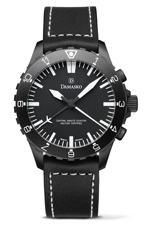 Damasko DC80v2 Black Automatic Chronograph Watch