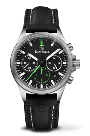 Damasko DC76 Green Automatic Chronograph Watch