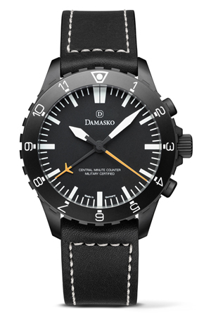 Damasko DC80v2 Orange Black Automatic Chronograph Watch