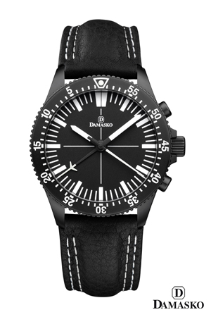 Damasko DC80 Black Automatic Chronograph Watch