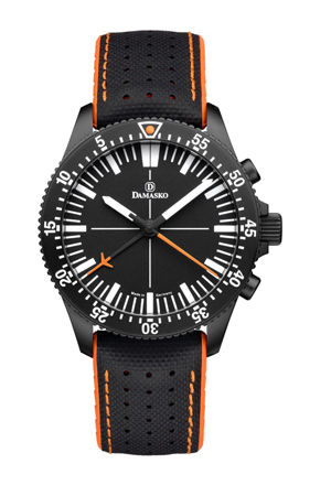 Damasko DC80 Orange Black Automatic Chronograph Watch