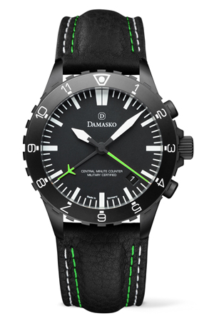 Damasko DC82v2 Green Black Automatic Chronograph Watch
