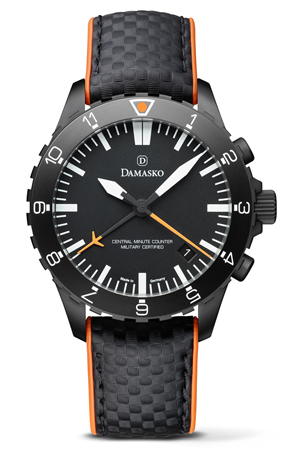 Damasko DC82v2 Orange Black Automatic Chronograph Watch