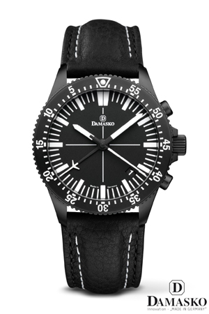Damasko DC82 Black Automatic Chronograph Watch