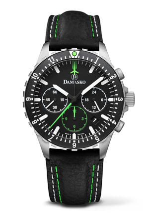 Damasko DC86 Green Chronograph Watch