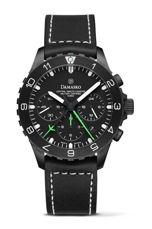 Damasko DC86V2 Green Black Chronograph Watch