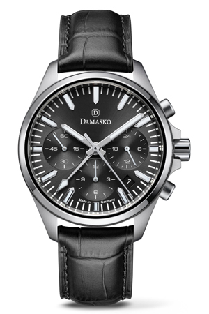 Damasko DC96 Black Chronograph Watch